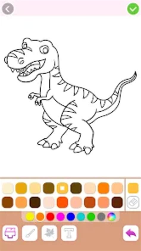 Dino Coloring Dinosaur games لنظام Android تنزيل