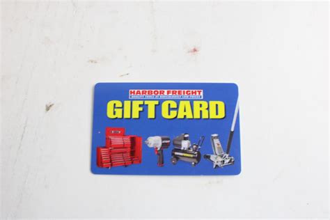 Harbor Freight Gift Card | Property Room