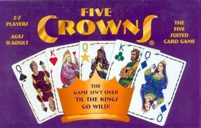 Five Crowns Card Game | The Kite Loft