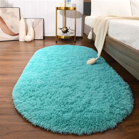 Softlife Fluffy Rugs for Bedroom, Shag Cute Area Rug for Girls/Boys and ...