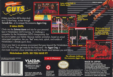 Nickelodeon GUTS Video Game Price Guide for Modern and Retro Games