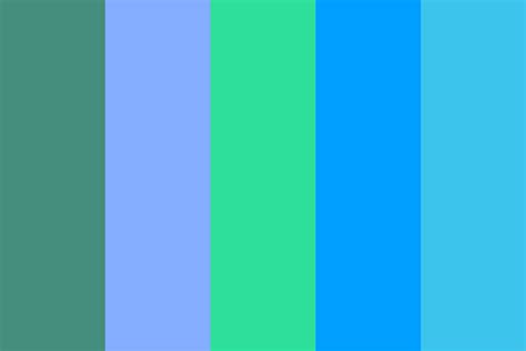 Aquablu Color Palette