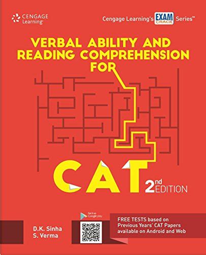 Verbal Ability And Reading Comprehension For Cat Ed D K Sinha S