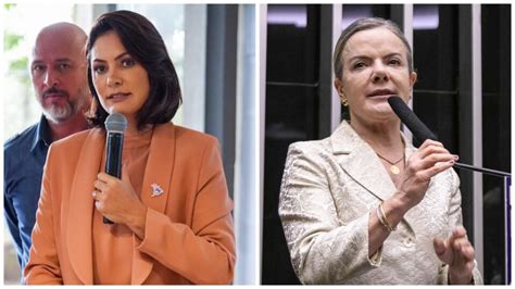 Michelle Bolsonaro aciona STF contra Gleisi por acusações