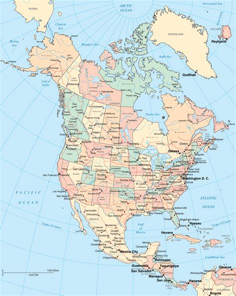 map of central america america 2