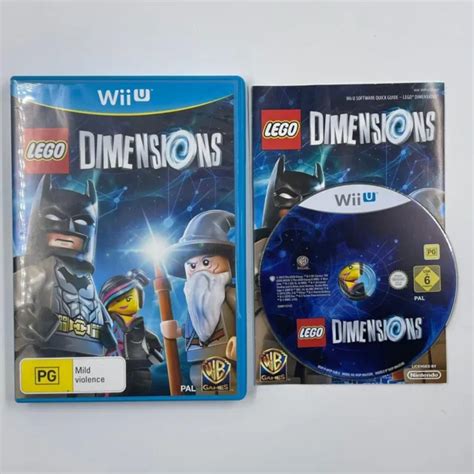 LEGO DIMENSIONS NINTENDO Wii U Game + Manual PAL 11F4 EUR 7,96 ...