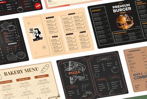 Crea Cartas Y Menús De Restaurantes Online Gratis Wepik