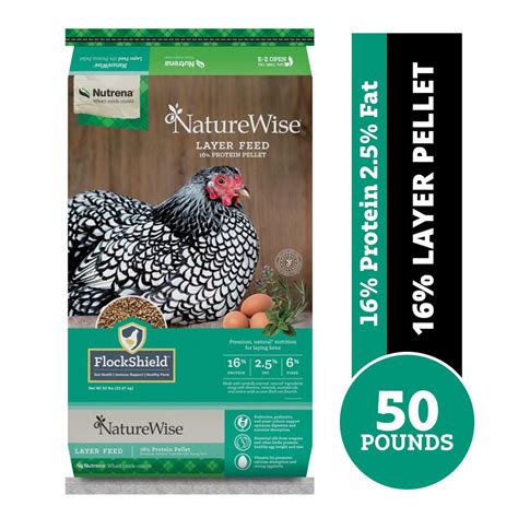 Nutrena Naturewise® Layer 16 Pellet Poultry Feed 50 Lb Bag Rural King