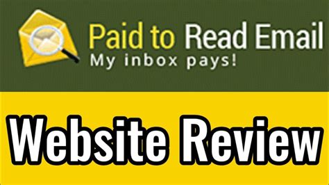 Paid To Read Email Website Review Earn For Every Email Plus Many