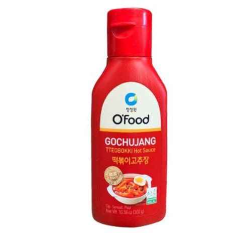 ChungJungOne O Food Tteobokki Halal Hot Sauce GoChuJang 300g 청정원 떡볶이 고추장 Halal Certified