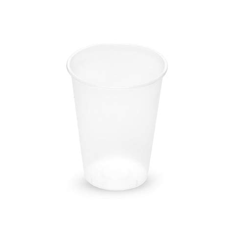 Стакан пластиковый 375мл d=90 Bubble Cup прозрачный МАТОВЫЙ PP 1020П ...