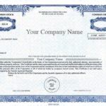 Corporate Bond Certificate Template (1) - TEMPLATES EXAMPLE | TEMPLATES ...