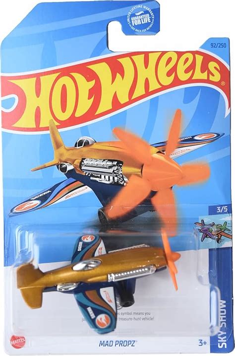Amazon Hot Wheels Mad Propz Sky Show Regular Treasure Hunt Toys Games