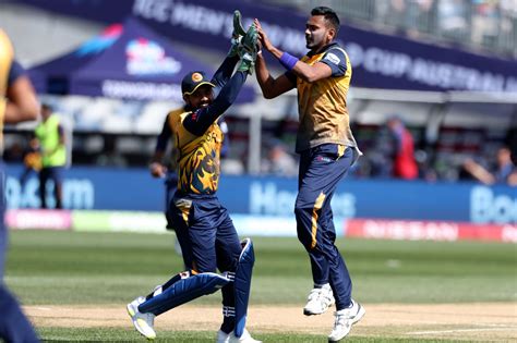 T20 World Cup 2022 Group A Namibia Stun Asian Champions Sri Lanka By