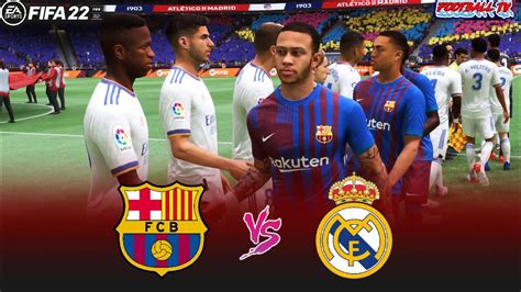 FIFA 22 Barcelona Vs Real Madrid Supercopa De Espana 2022