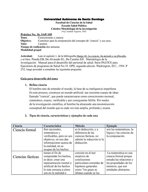 SAP105 Guia 1b SAP105 Guia 1b unidad 1 Universidad Autónoma de