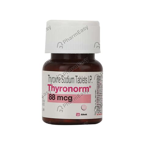 Buy Thyronorm 88mcg Bottle Of 120 Tablets Online At Flat 18 Off