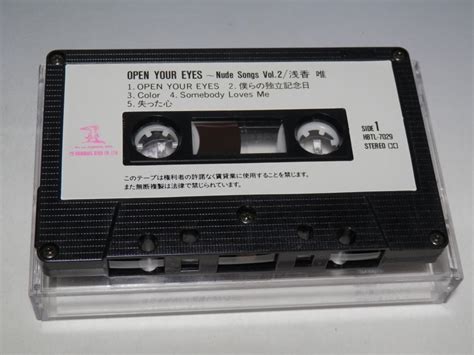 Yahoo オークション 浅香唯 OPEN YOUR EYES Nude Songs Vol カセ