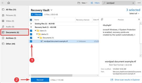 How To Recover A Deletedunsaved Wordpad Document Windows