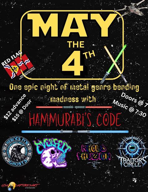 May the 4th Be Metal, Red Flag, St. Louis, 4 May 2025 | AllEvents