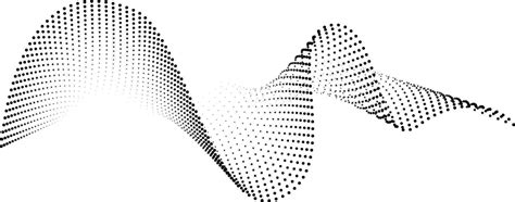 Halftone Wave Element 27302378 Vector Art At Vecteezy