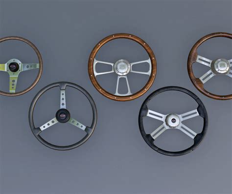 ArtStation - Vintage Steering Wheels | Game Assets