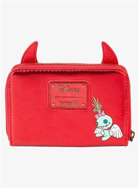 Boxlunch Loungefly Disney Lilo And Stitch Devil Costume Stitch Zip Wallet