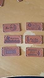 Juland St Ck Handmade Kunst Leder Labels Etiketten Tags Pu Kleidung