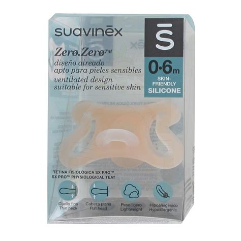 Comprar suavinex chupete zero tetina fisiológica silicona sx pro 0 6m a