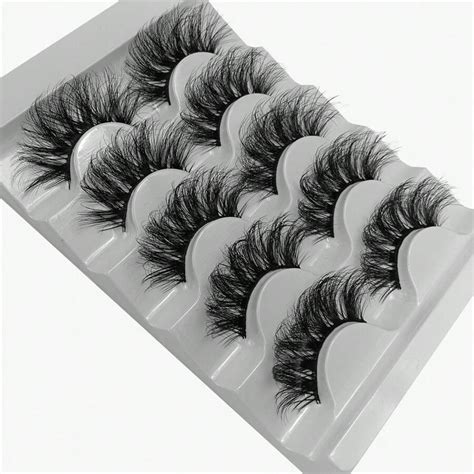 Pairs Fluffy False Eyelashes D Eye Lashes Natural Long Fake