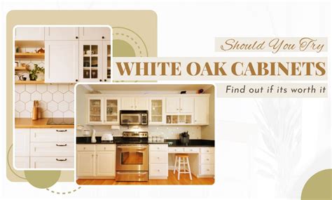 White Painted Oak Kitchen Cabinets