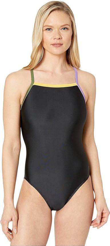 Speedo Womens Pro Lt Solid Propel Back One Piece Swimsuit