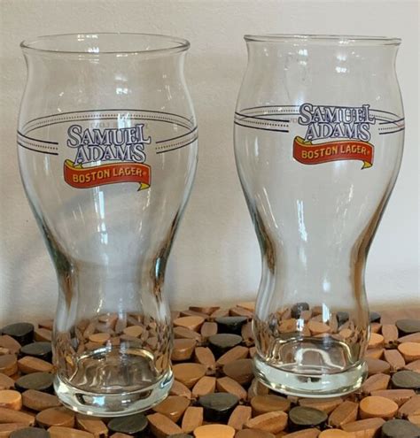 2 Samuel Adams Boston Lager 16oz pint Sensory Glasses FOR THE LOVE OF ...