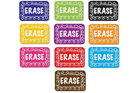 10 Pack Magnetic Whiteboard Eraser