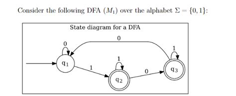 Solved Consider The Following Dfa M Over The Alphabet S Chegg