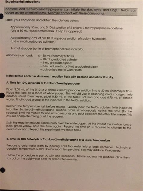 2) What solvent mixture are you using in parts A-C? | Chegg.com 