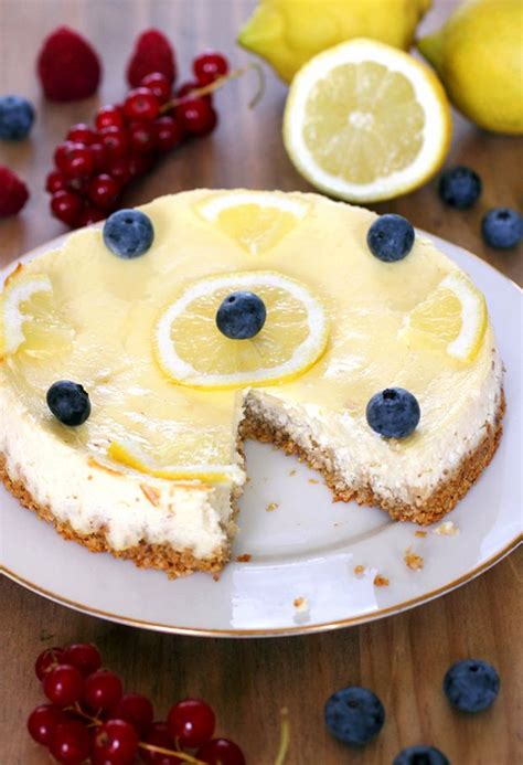 Ma Tarte Au Skyr Et Au Citron En 2024 Tarte Citron Cheesecake Citron