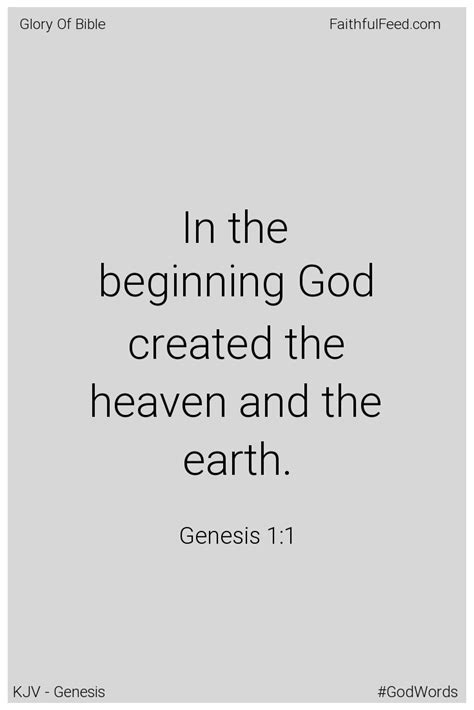 Genesis 1 Kjv Artofit