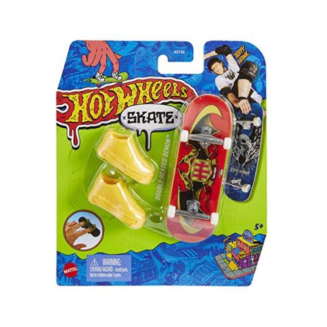 Hot Wheels Skate Parmak Kaykay ve Ayakkabı Paketleri HNG27