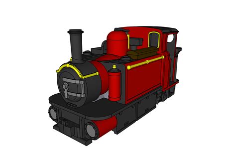 Stl File 009 Ffestiniog Style Loco Body・3d Printable Design To Download