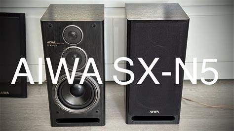 Aiwa Sx N Way Bass Reflex Speaker System Youtube