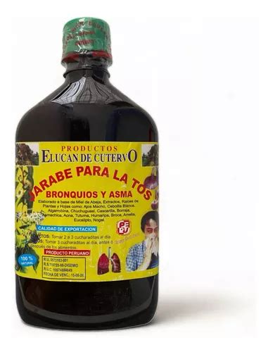 Jarabe Para La Tos Bronquios Y Asma Eluc Ml A Mercadolibre