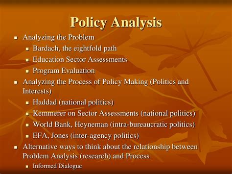 Ppt Policy Analysis Powerpoint Presentation Free Download Id 489518