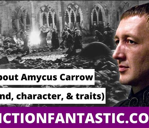 21 Facts Amycus Carrow Background Character And Traits Fiction