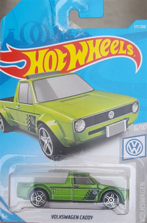 Embalagem Danificada Hot Wheels Volkswagen Volkswagen Caddy Universo Hot Wheels