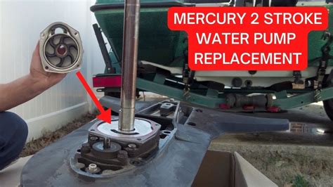 1996 Mercury 115 2 Stroke Water Pump Replacement YouTube