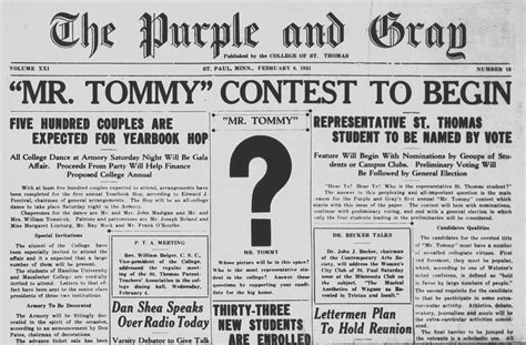 Tales from the Archives: The Tommie of the Year Award - Newsroom