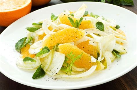 Fennel And Orange Salad With Mint Lunch Recipes Goodtoknow