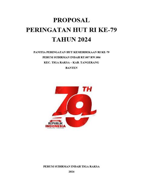 Proposal 17 Agustus Pdf