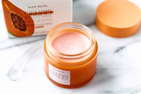 Glow Recipe Papaya Sorbet Enzyme Cleansing Balm - Sweet Honey Life